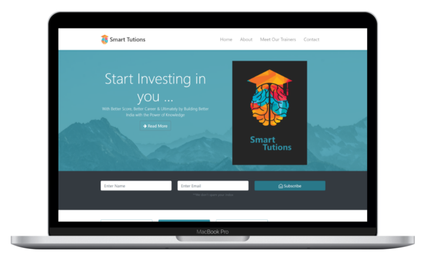 Smart Tution Website By Prahlad Inala